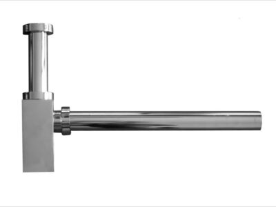 DESCARGA METALICA CROMADA