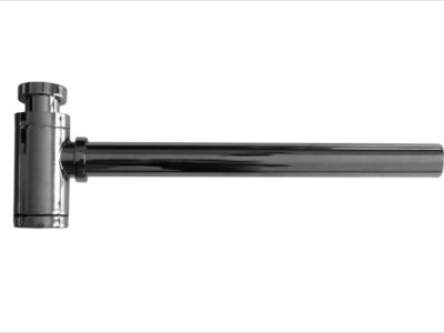 DESCARGA METALICA CROMADA